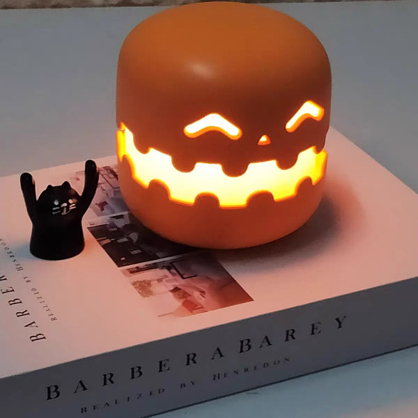 Spooky Night Light Pumpkin Lamp
